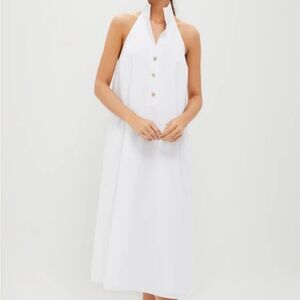NWT TUCKERNUCK White Seersucker Jagger Dress size Medium